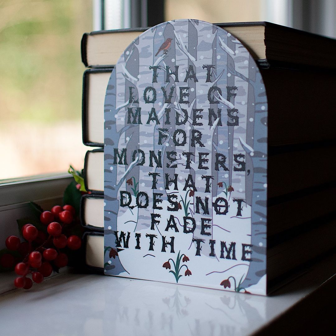 maidens and monsters Love of Maidens for Monsters Bookend Set