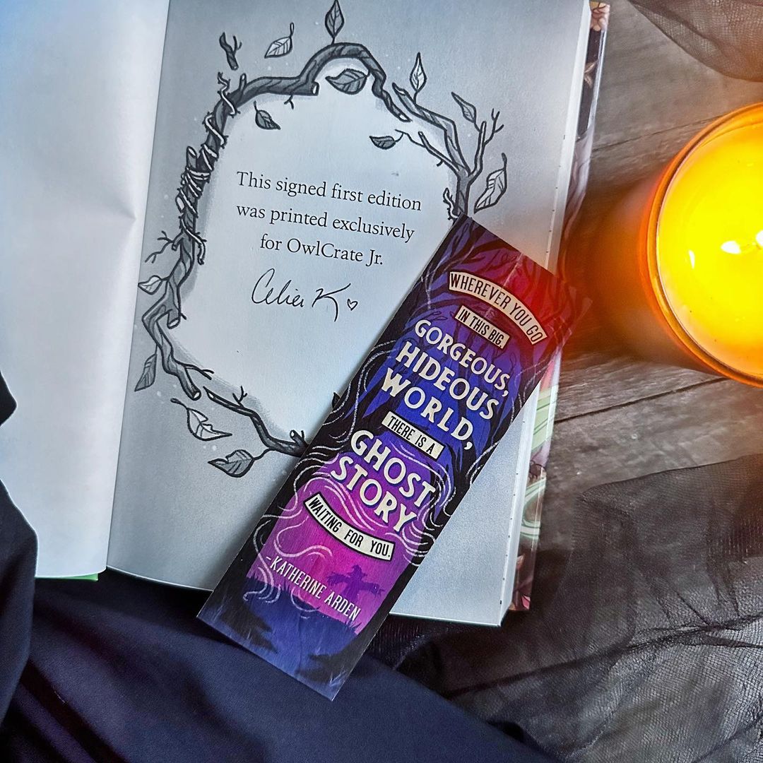 Ghost Story Wooden Bookmark