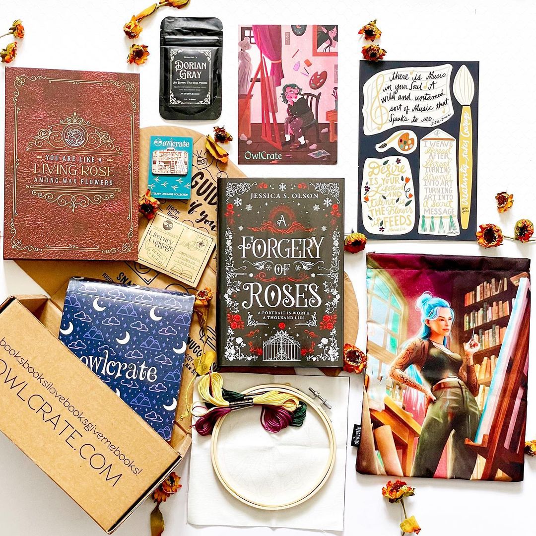OwlCrate 'ARTISTIC OBSESSION' Box