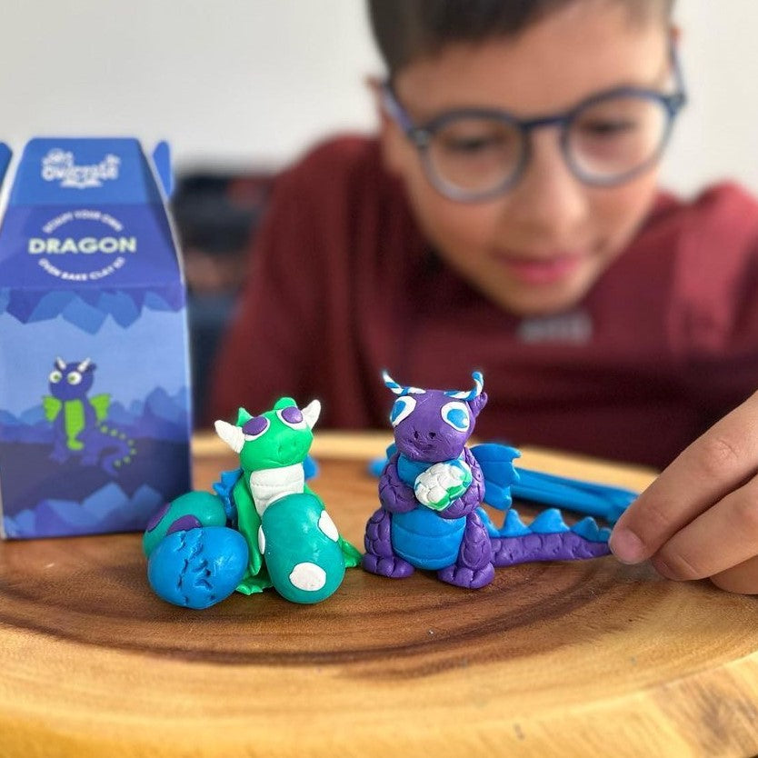 Sculpt-Your-Own Dragon Clay Kit