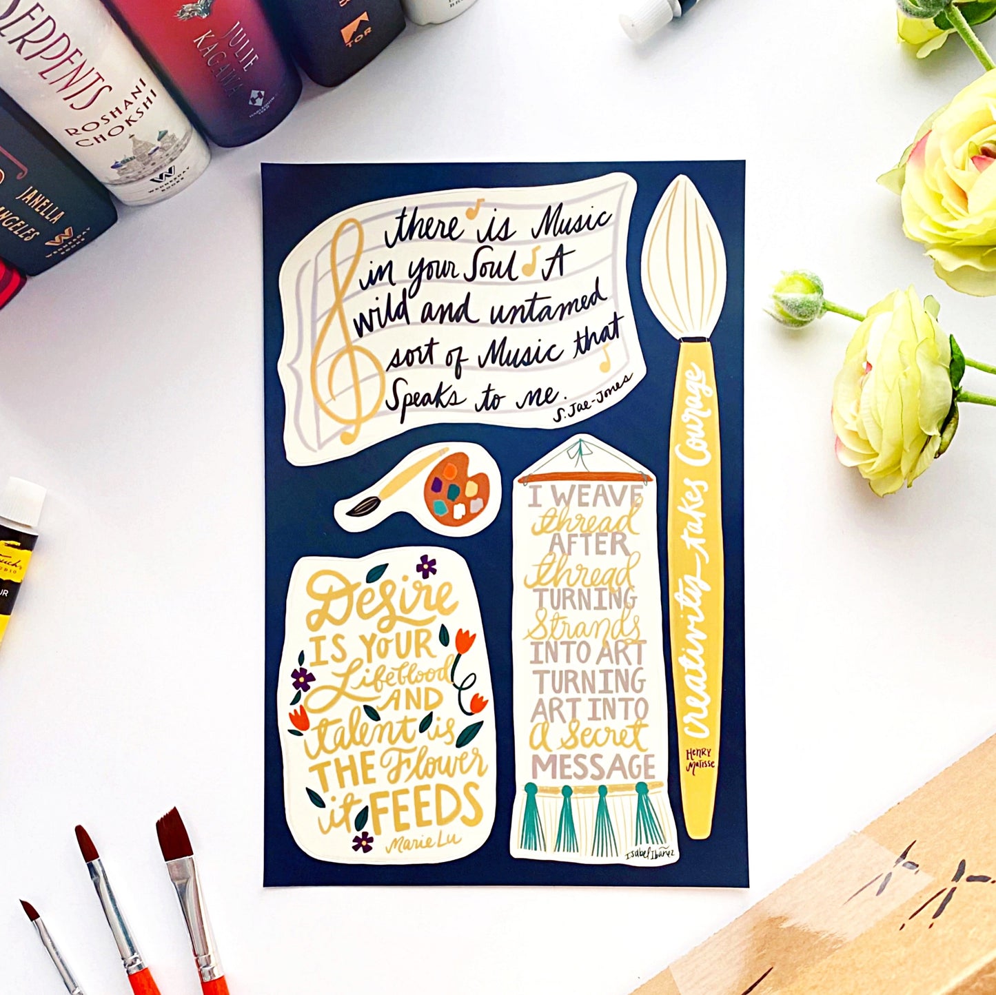 OwlCrate 'ARTISTIC OBSESSION' Box