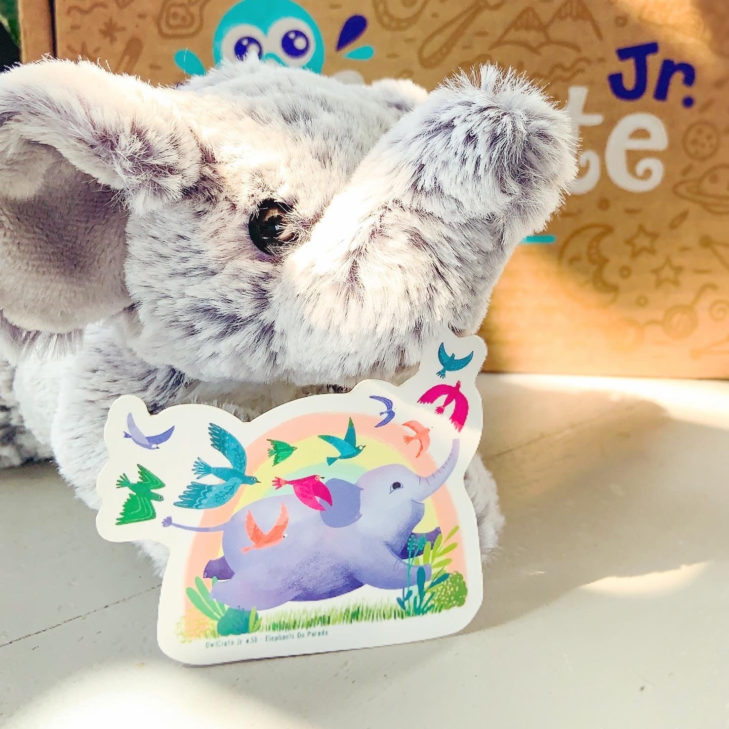 Leroy the Stuffed Elephant