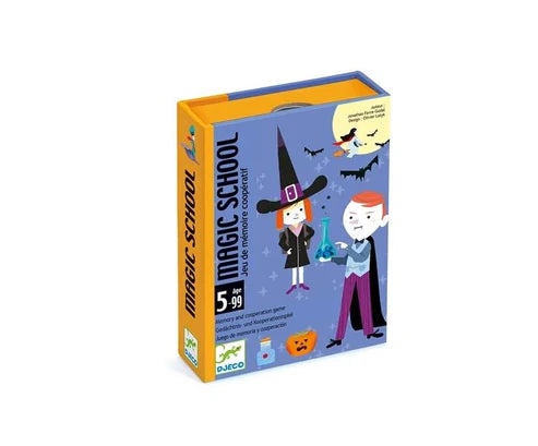 Magic School Memory and Cooperation Card Game