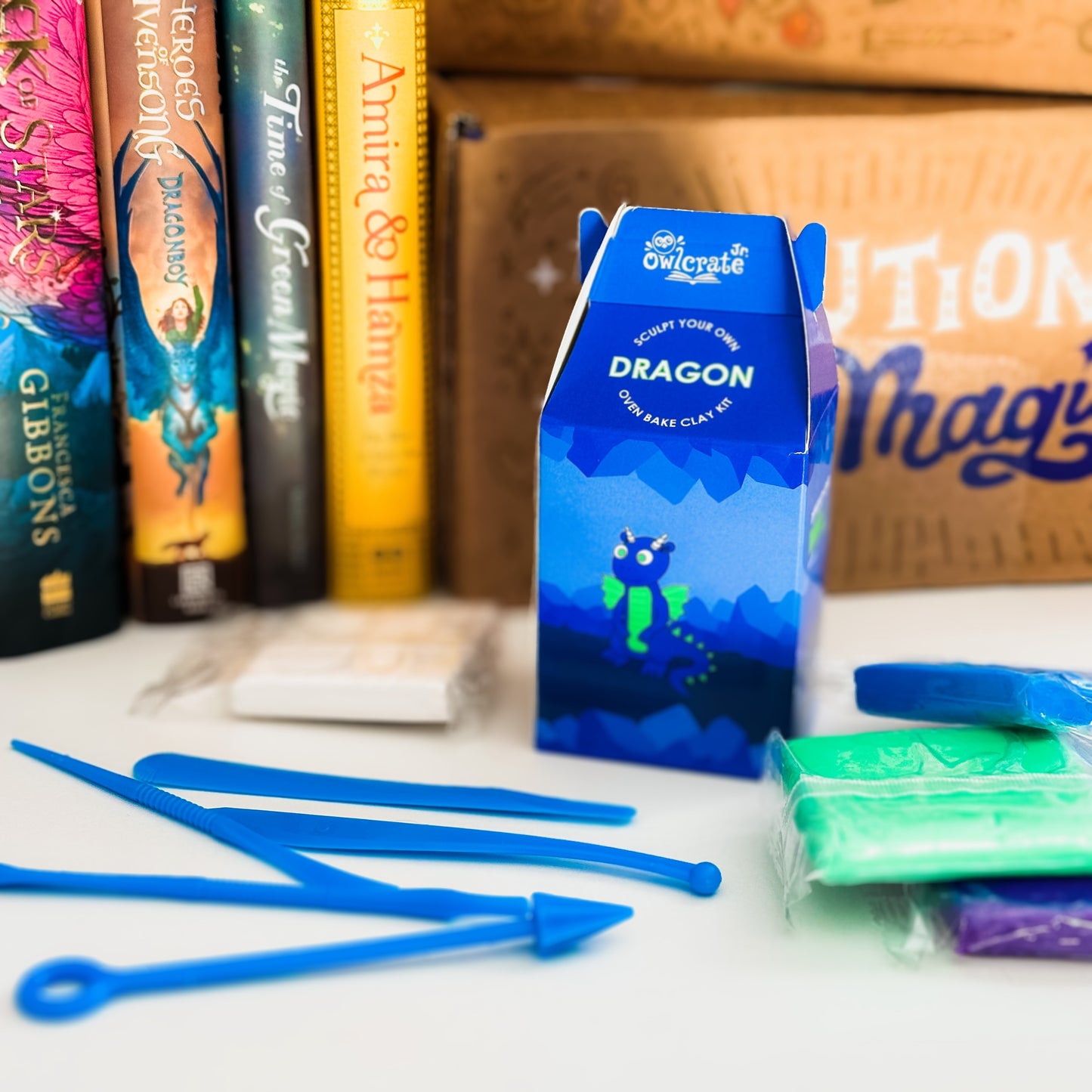 Sculpt-Your-Own Dragon Clay Kit – OwlCrate Book Emporium