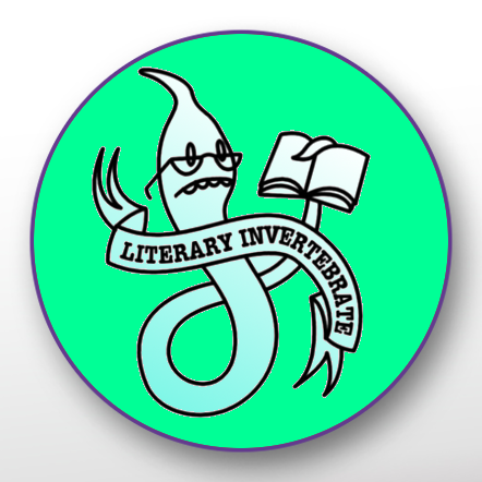 Literary Invertebrate' Button