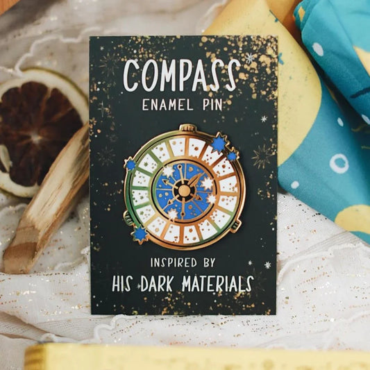 Fantastical Compass Enamel Pin