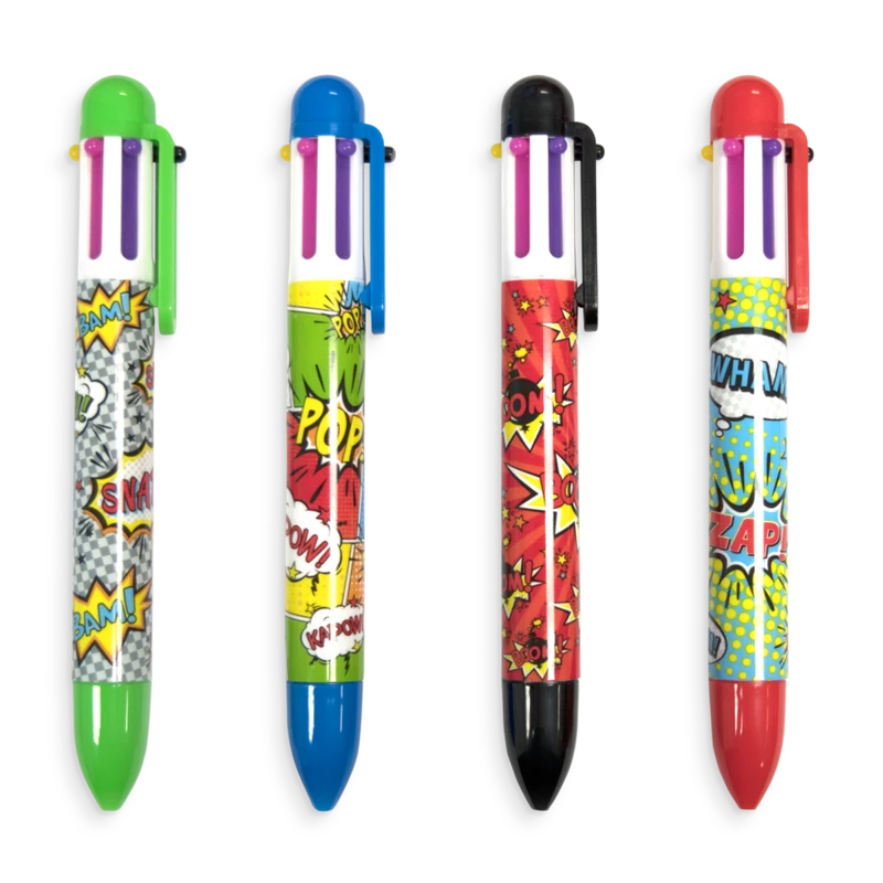 Comic Attack Multi-Color Pen