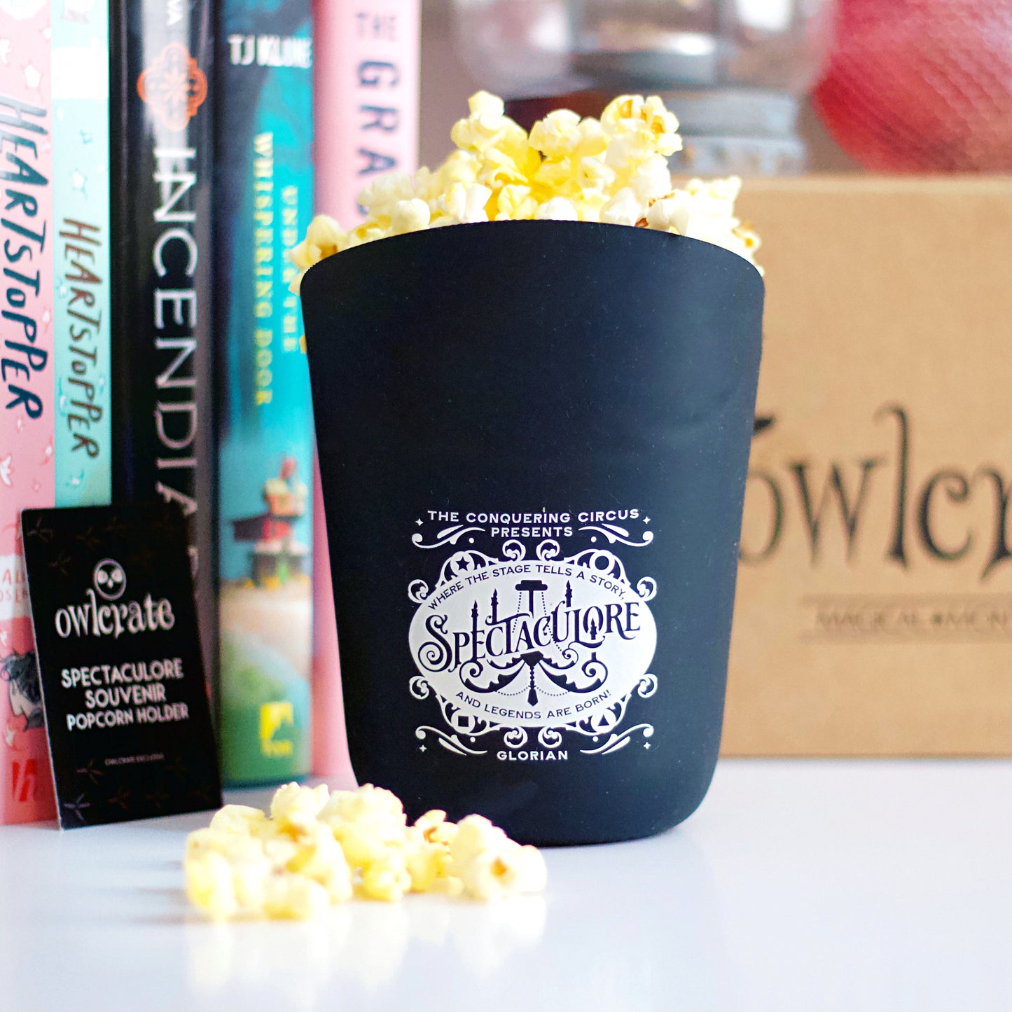 OwlCrate 'PEEK BEHIND THE CURTAIN' Box