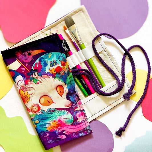 Nightlights Art Supply Roll-Up