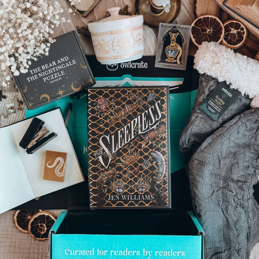 OwlCrate YA ‘DANGEROUS GODS AND BEAUTIFUL MONSTERS’ Box