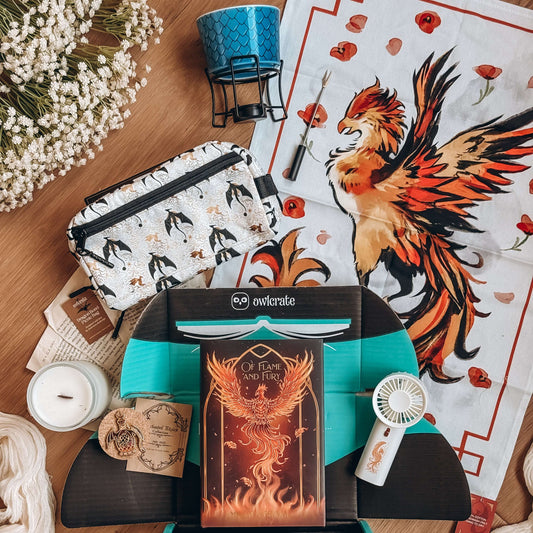OwlCrate YA ‘BORN FROM THE ASHES’ Box
