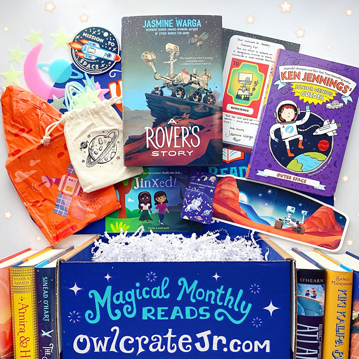 OwlCrate Jr 'MISSION TO SPACE' Box